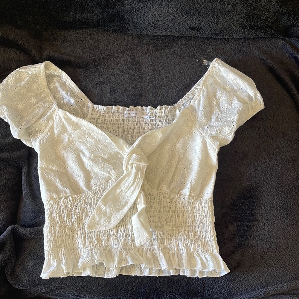 White mindcode shirt
